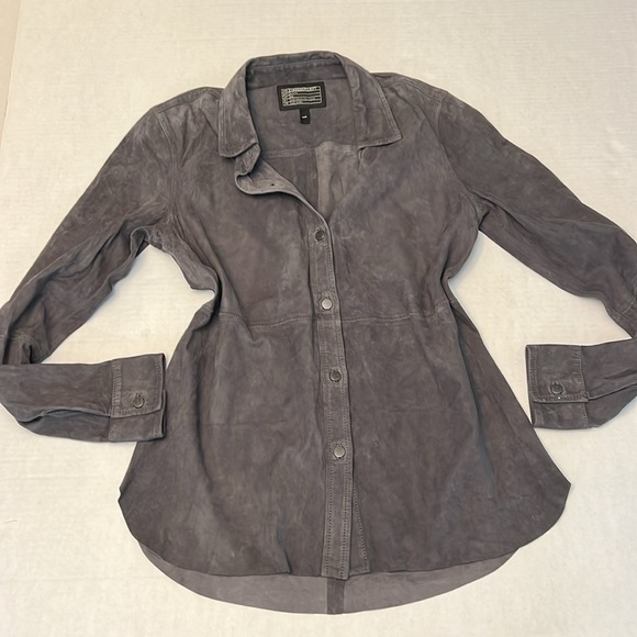 Current/Elliott Tops - SUEDE CURRENT/ELLIOT - THE CLEAN PERFECT SHIRT SIZE 1=SMALL
